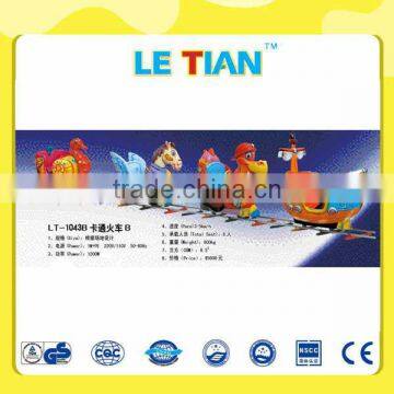 LT-1043B Children funny outdoor playground electric train