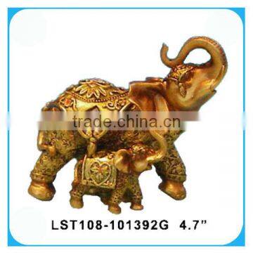 Resin craft home decoration product elephant statue