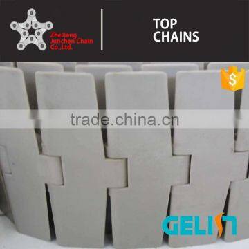 843 Series Embedded Roller Chain Plastic Flat Top Chain photo-5