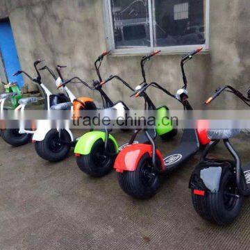 2017 Zhejiang Factory Mini Citycoco Electric Scooter Legal Street Scooter With Suspension photo-2