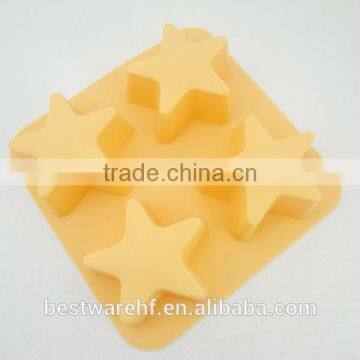 2017 Christmas FDA Star Shape Silicone Ice Tray photo-4