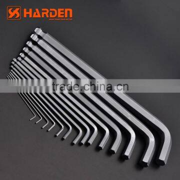Professional Hand Tool Long Ball Hex Key Wrench