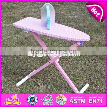 2017 New Products Children Pretend Play Wooden Toy Ironing Board W10D151 photo-6