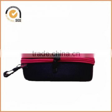 CQ-7100 hot sales protective case folding glasses case with the handle