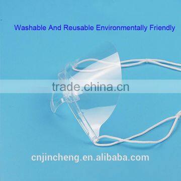 Popular Anti Dust Whole Clear Holder Transparent Plastic Face Mask Surgical Mask Disposable Face Mask for Restaurant photo-5