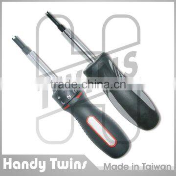 6-in-1 Ratchet Valve Core Tool & Screwdriver