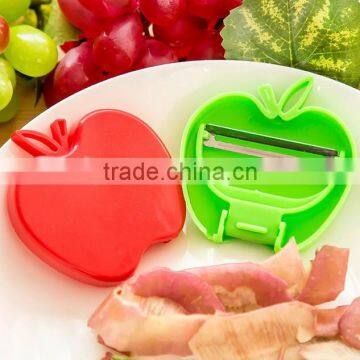 Cheap Mini Lovely Apple Shape Fruits Vegetables Peeler photo-2