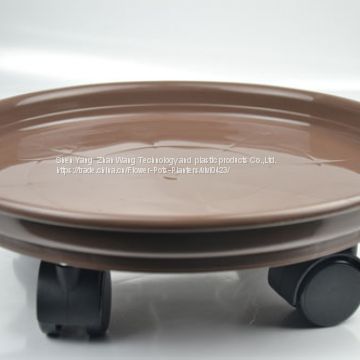 Moving flower pot tray/Flower pot tray with wheels