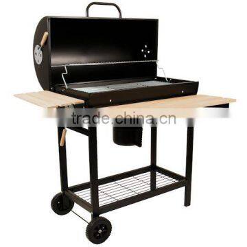 Chimney BBQ / BBQ Grill / Smoker BBQ Deluxe Charcoal BBQ Grill With Trolley photo-2
