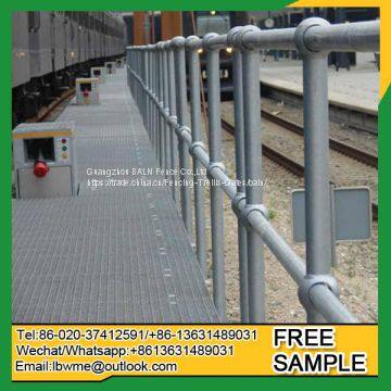 Gadsden ball rail stanchions ball joint fence