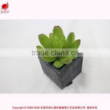 Wholesale Artificial Min Succulents Potted Garden Arrangement Cheap Mini Plant photo-2