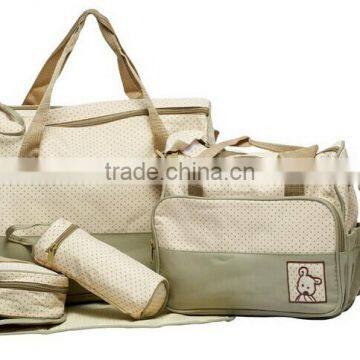 5PCs Baby Nappy Changing Bag Set photo-6