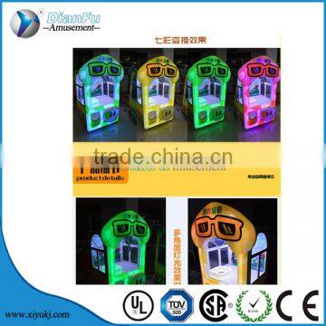 2015 New Prize Claw Crane Machine Mushroom /coin Operated Plush Mini Candy Toy Doll Vending Crane Machine for Sale photo-4