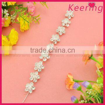 new rhinestone metal wedding bridal hair accessories WHD-030