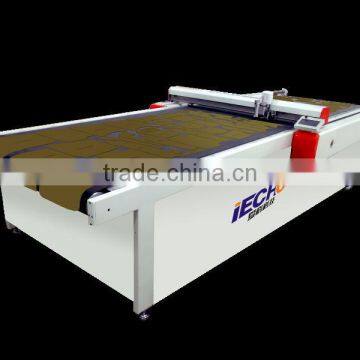 IECHO CNC Automatic Cutting Machine for PU & PVC Composites Sponse Leather and Rubber Car Mats Carpets