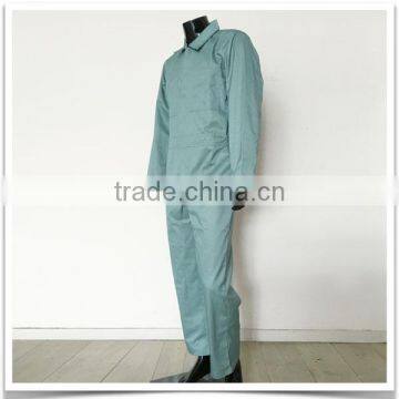 2017 ZX green work coverall overall OEM manufacture