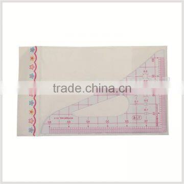 Kearing Brand Plastic Scale Ruler, 1/4 Painting Scale Ruler ,garment Pattern Making Rulers#8514 photo-2