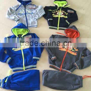 kids jogging suit casual sportwear sets