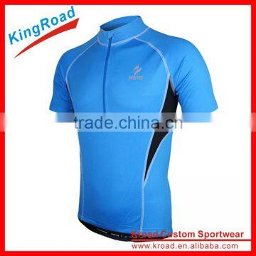Cheap Wholesale Men's Short Sleeve Cycling Wear Custom Cycling Jerseys With Sublimated Printing photo-2