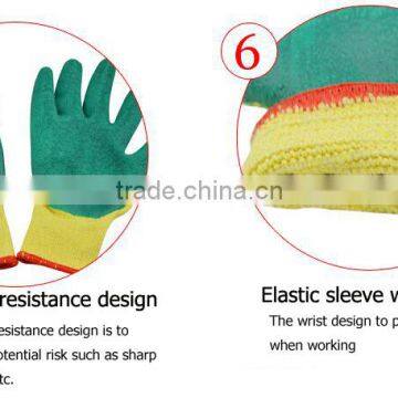 Graden Use Cotton Latex Coated Gloves photo-2