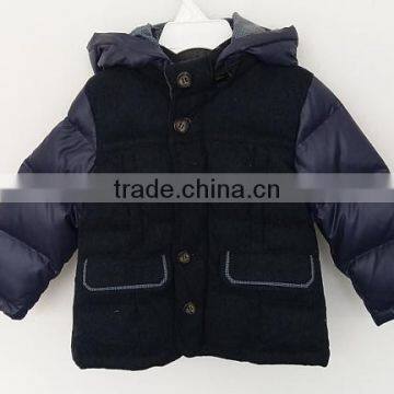 baby boys cute navy ski coat for winter