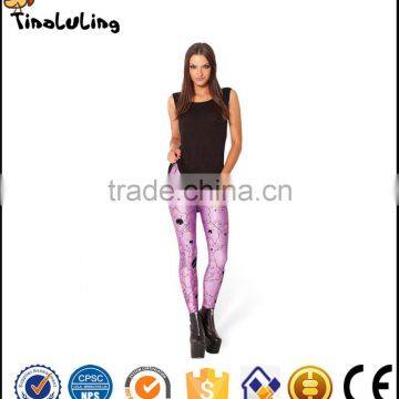 Factory price Sexy tight leggings for women wholesale cartoon leggings printed