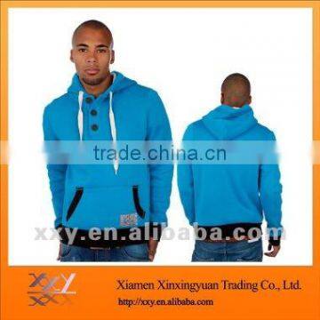 Long Top Quality Plain Pullover Jackets for Men Wholesale