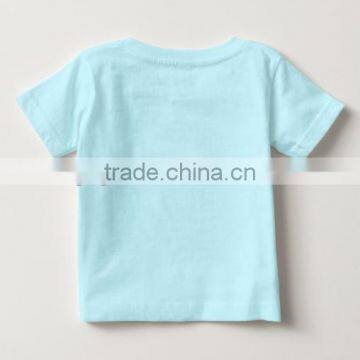 2016 Wholesale Infant Baby Children Customized Printed Cotton T-shirt photo-2