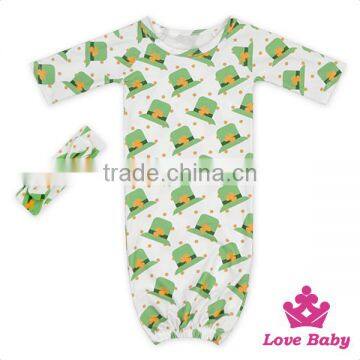 Wholesale 100% Cotton Kids 2pcs Sets Cute Animal Pattern Printed Baby Sleeping Bag With Headband photo-3