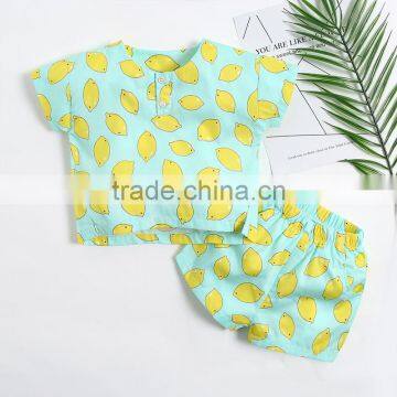 ShiJ Kids Clothes Set 1~6Y Boutique Casual Summer Pattern Baby Boys and Girls Set photo-3