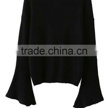 EY0876S Hot Sale 2016 Women Flare Sleeve Knit Pullover Sweaters photo-4