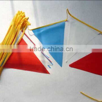 pvc hanging bunting flag