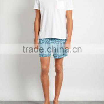 High Quality Mens Swim Shorts Floral Print Throughout Beach Men's Shorts photo-4