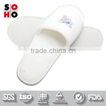 2017 new sale cheap wholesale custom brand spa slipper, disposable hotel slipper