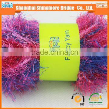 China Feather Yarn Gold Supplier Hot Wholesale OEKO-Tex Standard Quality Lurex Feather Yarn for Yarns Knitting photo-6