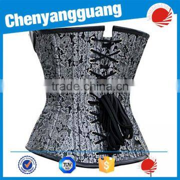 2017 Fashion Black Underwear Underbusk Women's Corset High Waist Corset photo-5