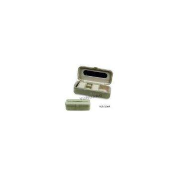Beige PU Jewelry Box