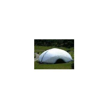 Semicircle White PVC Tarpaulin Inflatable Party Tent For Family Outdoor