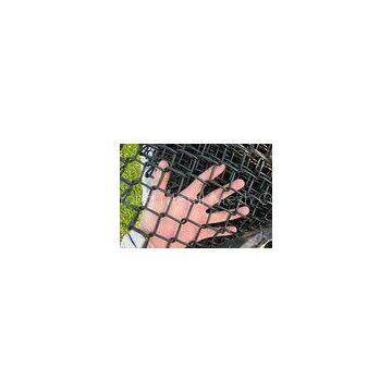 Black Vinyl Coated Chain Link Fence Wire Mesh , welded wire fabric