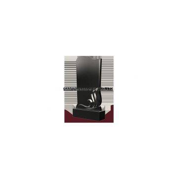 supply shanxi black granite monument