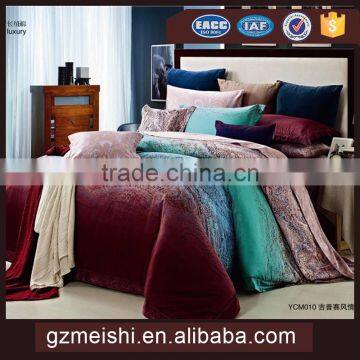300T 100% Egyptian Cotton Duvet Cover Bed Cover Flat Sheet Pillow Case photo-2