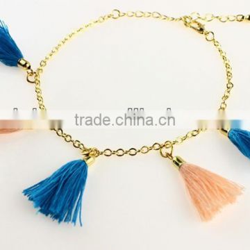 2014 Fashion Costume Factory Wholesales Jewelry,Charms Anklet Body Jewerly,Alloy Chain Anklets Jewelry