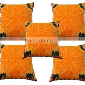 Indian Cut Work Printed Cushion Covers For Christmas Gift