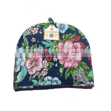 Wholesale Colorful Flower Pattern Tea Pot Cover Garden Style Cotton Tea Cosy