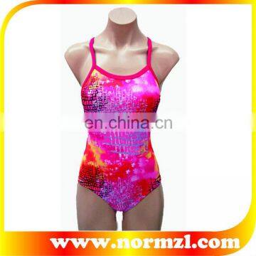 New Fancy Romantic Colorful 2014 Young Girls Swimsiuts