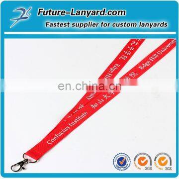 Eco-friendly and Colorful printed polyester lanyards