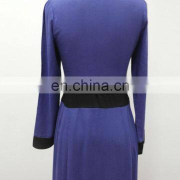 CHEFON Rayon Muslim Women Dresses 2016 Long photo-3