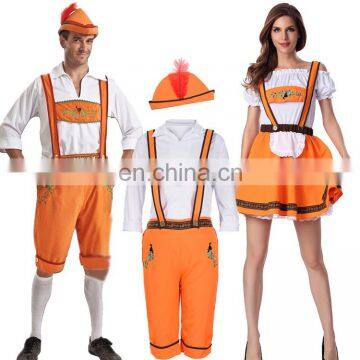 Couple german beer party oktoberfest costume