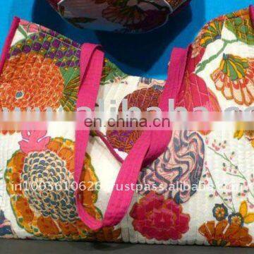 Designer Kantha Quilt Handbags