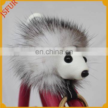 Big Size Mink Fur Accessory 2016 Hedgehogs Fur Keychain